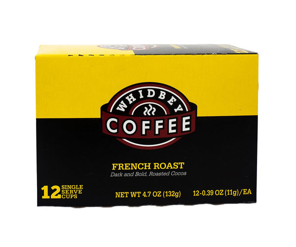 French Roast Coffee Pods Buy Whidbey Coffee Online