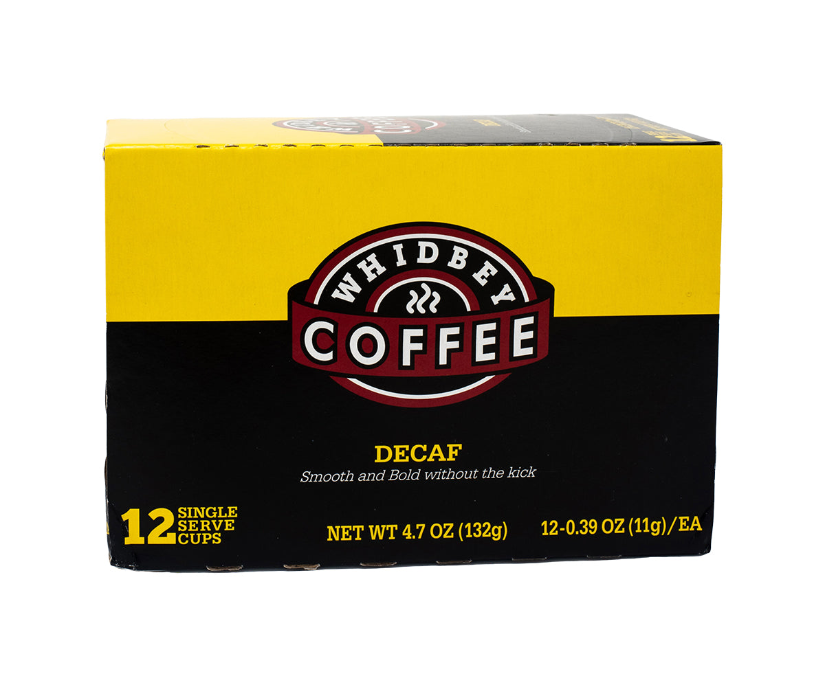Whidbey Coffee Decaf Coffee Pods